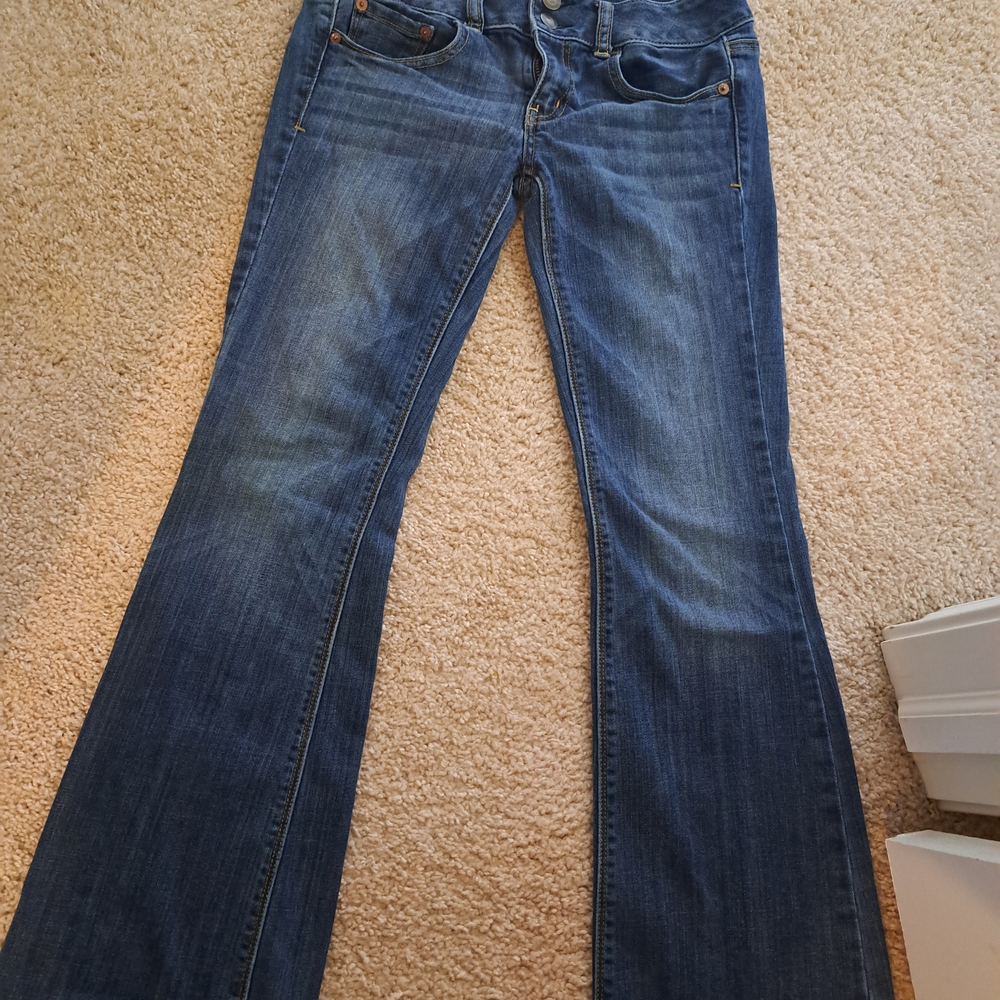 American Eagle Outfitters Blue Boot Cut Jeans
